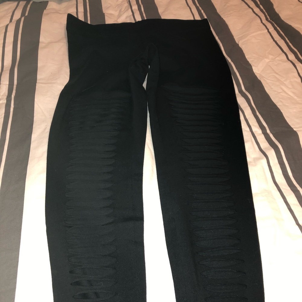 Cut up leggings